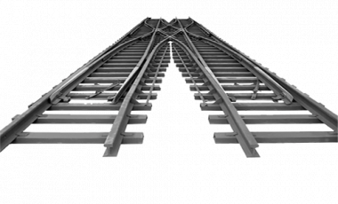 The component of rail track