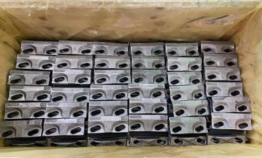 A75 crane rail and 9216 rail clips delivered to Malaysia