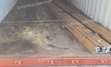 Zongxiang export 10 pieces of asce85 rail to Singapore