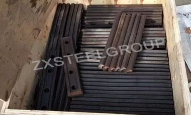 ZongXiang export 500 sets Rail fishplate to Philippines