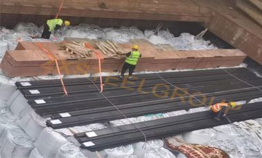 ZongXiang export a batch of a120 rail to UAE