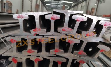 ZongXiang export 200 meters 22kg steel rail to Saudi Arabia