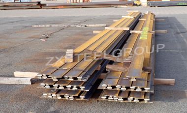 ZongXiang export 200 meters a55 crane rail to Europe