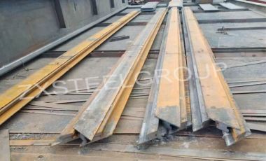 ZongXiang export 20 tons of a65 rail to Peru