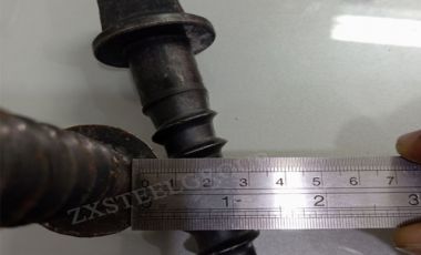 Zongxiang export 25000 pieces screw rail spike to Vietnam