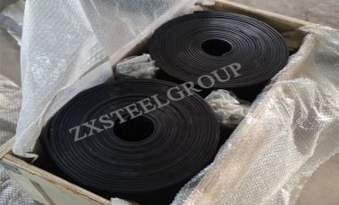 ZongXiang export 10 rolls rail rubber pad to Malaysia