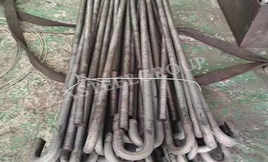 ZongXiang export 2000 pieces J hook bolt to Zambia