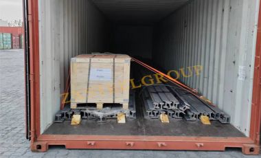 ZongXiang export 20 tons 38kg rail to Malaysia