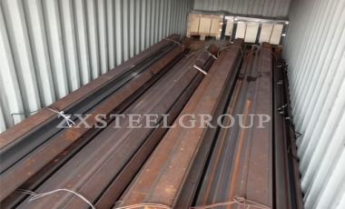 ZongXiang export a batch of 38kg rail and rail fishplate to Bangladesh