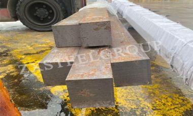 ZongXiang exporet 5 tons 75mm*75mm square bar to Philippines