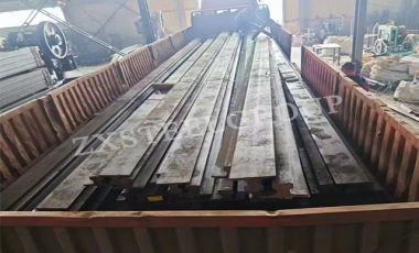 ZongXiang export a batch of a75 rail to Zambia