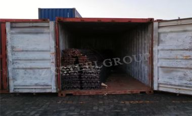 ZongXiang export a batch of 12kg rail and 38kg rail to Malaysia