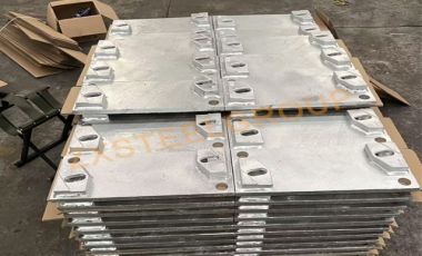 Zongxiang export a batch of rail soleplate to Qatar