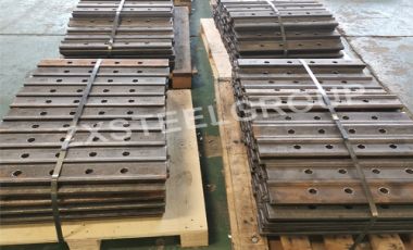 Zongxiang export a batch of rail fishplate to Thailand