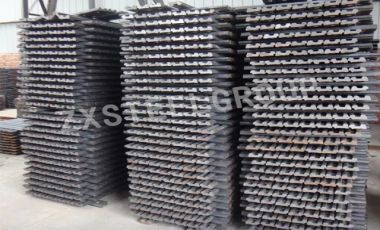 ZongXiang export a batch 38kg rail fishplate to UAE