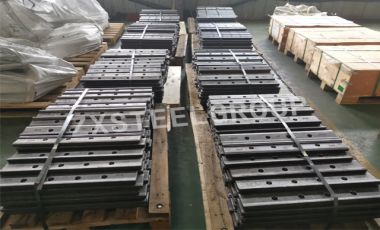 ZongXiang export a batch of rail fishplate to Zambia