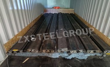 ZongXiang export 20 tons a65 rail to Zambia