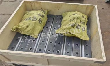 ZongXiang export a batch rail fishplate to Indonesia