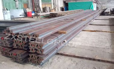 ZongXiang export a batch qu70 crane rail to Egypt