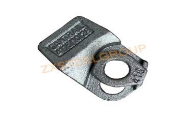 How to use 4116 rail clamp for steel rail?