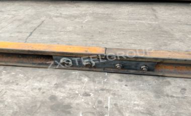 Rail fishplate used for steel rail