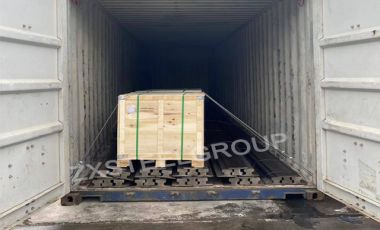 ZongXiang export a batch of A100 crane rail to Malaysia