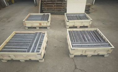 ZongXiang exported a batch of 60E1 fishplate to France