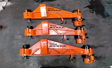 ZongXiang exported a batch of hydraulic rail bender to American