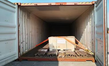 ZongXiang exported a batch of 50kg rail to Russia