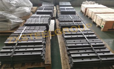 Rail fishplate used for connect the steel rail