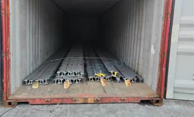 ZongXiang export a batch of 38kg rail to Malaysia