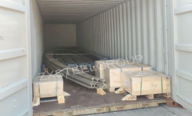 ZongXiang export a batch of steel rail and flat bar to Vietnam