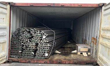 ZongXiang exported a batch of 50kg rail to India