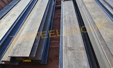 ZongXiang export a batch of a65 steel rail to Cambodia