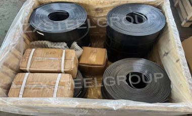 ZongXiang export a batch of MK7-128mm rail rubber pad to South Africa