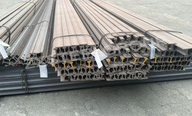 ZongXiang export a batch of 12kg steel rail to Malaysia