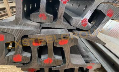 ZongXiang export 300 pieces 50kg steel rail to Indonesia