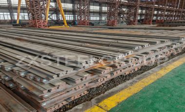 ZongXiang export a batch of a55 crane rail to Philippines