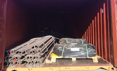 ZongXiang exported a batch of 50kg rail to Australia