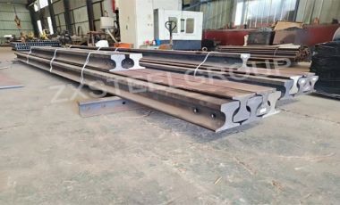 ZongXiang export a batch of crane rail to UAE