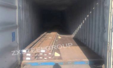 ZongXiang export a batch of a120 crane rail to Egypt