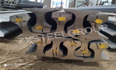 ZongXiang export a batch of qu70 crane rail to Indonesia