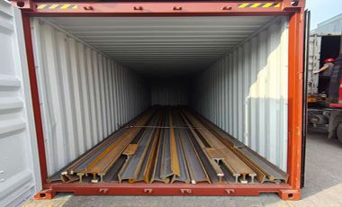 ZongXiang exported a batch of 60kg rail to Indonesia