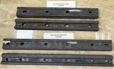 ZongXiang exported a batch of R65 rail fishplate to Ukraine