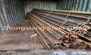 ZongXiang exported a batch of 38kg rail to Indonesia