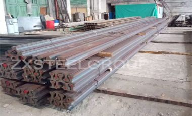 ZongXiang export 30tons qu70 crane rail to India