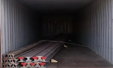 ZongXiang exported a batch of QU100 crane rail to America