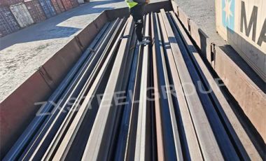 ZongXiang export a batch of steel rail to Vietnam