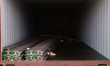 ZongXiang exported a batch of QU80 crane rail to Australia