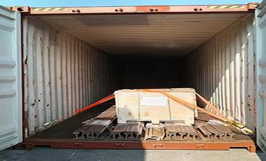 ZongXiang exported a batch of 50kg rail to Tajikistan